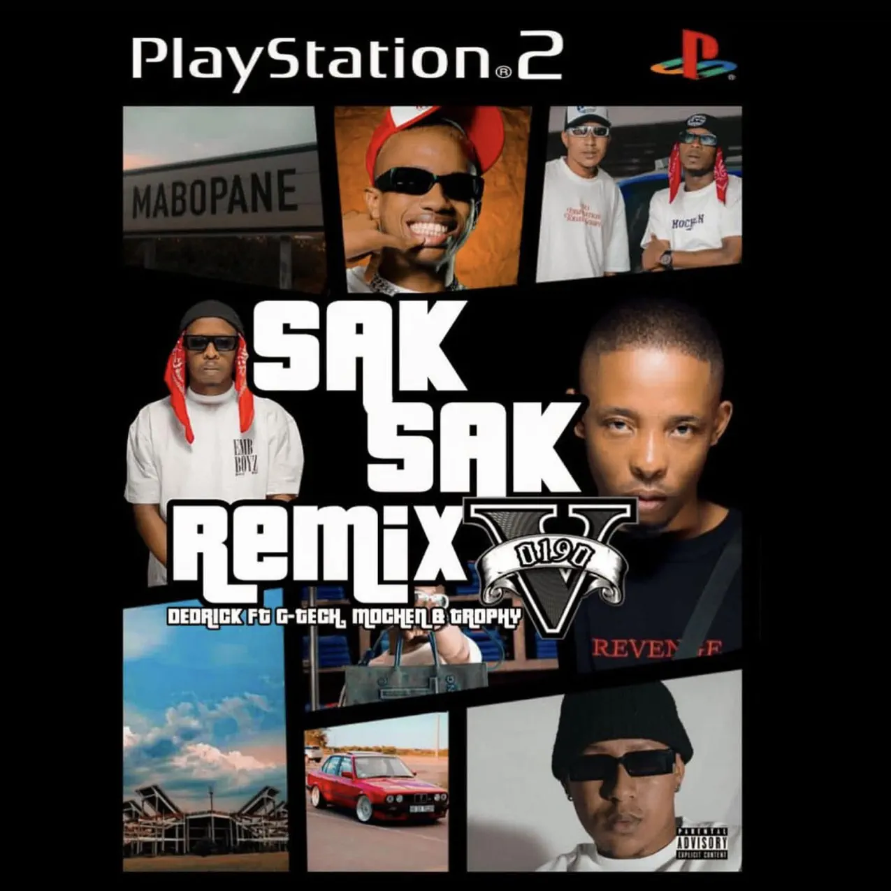 SAK SAK 2.0 (feat. G-TECH 2bit, Trophy & Mochen) - Dedrick